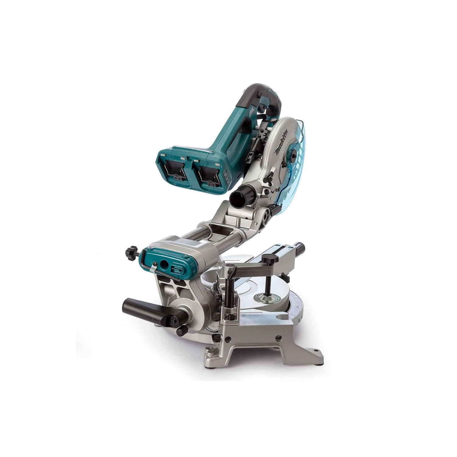 Makita DLS714NZ Twin 18V LXT 190mm Slide Compound Mitre Saw With 2 X 4.0Ah Batteries & Charger 6 Makita DLS714NZ Twin 18V LXT 190mm Slide Compound Mitre Saw With 2 X 4.0Ah Batteries & Charger - Image 4