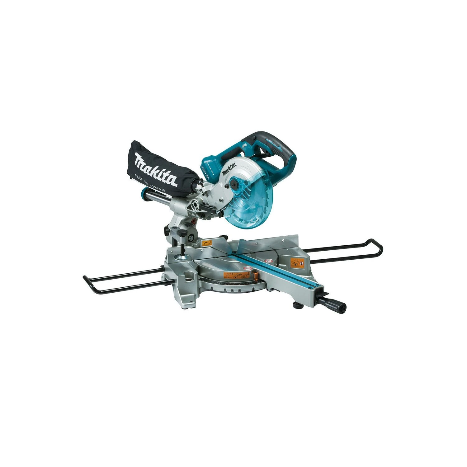 Makita DLS714NZ Twin 18V LXT 190mm Slide Compound Mitre Saw With 2 X 4.0Ah Batteries & Charger 8 Makita DLS714NZ Twin 18V LXT 190mm Slide Compound Mitre Saw With 2 X 4.0Ah Batteries & Charger - Image 6