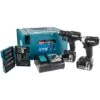 Makita 18V Twin Kit + 2xBL1850 Charger, Case & 38pcs Bit Set 2 Makita 18V Twin Kit + 2xBL1850 Charger, Case & 38pcs Bit Set -ToolMax Store dlx2221bt2