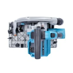 Makita DSP600 Twin 18V Brushless 165mm Plunge Saw With 2 X 5.0Ah Batteries & Guide Rail -ToolMax Store dsp600zj 06 1 3