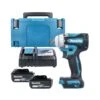 Makita DTW300 18V LXT 1/2" Brushless Impact Wrench With 2 X 6.0Ah Batteries, Charger & Case -ToolMax Store dtw300 kit 13 3
