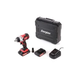 Energizer EZCCB18V2B2AUK 18V Brushless Portable Impact Wrench With 2 X 2Ah Batteries, Charger & Case -ToolMax Store ezccb18v2b2auk 5