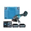Makita GA004GD201 40Vmax XGT Cordless Brushless 115mm Angle Grinder With 2 X 2.5Ah Batteries, Charger & Case -ToolMax Store ga004gd201
