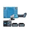 Makita GA012GD201 40Vmax XGT Cordless Brushless 115mm Paddle Switch Angle Grinder With 2 X 2.5Ah Batteries, Charger & Case -ToolMax Store ga012gd201
