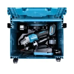 Makita GA013GD101 40V Max Paddle Switch 125mm Angle Grinder + 1 X 2.5Ah Battery ,Charger & Adaptor -ToolMax Store ga013gd101 07