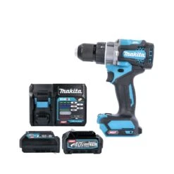 Makita HP001G 40Vmax XGT Cordless Brushless Combi Drill With 1 X 2.5Ah Battery, Charger & ADP10 Adaptor