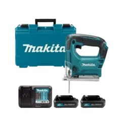 Makita JV101DWAE 10.8V / 12Vmax CXT Cordless Jigsaw With 2 X 2.0Ah Batteries, Charger & Case