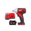 Milwaukee M18BIW12 M18 18V 1/2" Compact Impact Wrench With 1 X 6.0Ah Battery & Charger