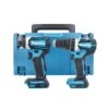 Makita 18V LXT Cordless Brushless DHP484Z Combi Drill & DTD154Z Impact Driver Twin Pack In Type 3 Case (No Battery & Charger) -ToolMax Store makita kit 63