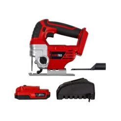 Olympia OLPX20SJS1 20V Cordless Jigsaw With 1 X 2.0Ah Battery, Charger & Vacuum Cleaner Adaptor