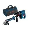 Bosch GWS 18V-10 Brushless 115mm Angle Grinder & GBH 18V-21 SDS+ Rotary Hammer Drill Twin Pack With Tool Bag (Without Battery & Charger) 2 Bosch GWS 18V-10 Brushless 115mm Angle Grinder & GBH 18V-21 SDS+ Rotary Hammer Drill Twin Pack With Tool Bag (Without Battery & Charger) -ToolMax Store prodeal kit 4