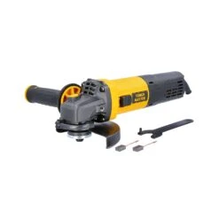 TOUGH MASTER® Corded Angle Grinder 125mm Grinding Disc 230V Handheld Electric Angle Grinder With Wrench, Auxillary Handle, Wheel Guard & 2 X Carbon Brushes - 900 Watts + 3 X 125mm Diamond Blades -ToolMax Store tm ag125er 02 1