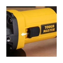 TOUGH MASTER® Corded Angle Grinder 125mm Grinding Disc 230V Handheld Electric Angle Grinder With Wrench, Auxillary Handle, Wheel Guard & 2 X Carbon Brushes - 900 Watts + 3 X 125mm Diamond Blades -ToolMax Store tm ag125er 07 1