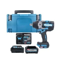 Makita TW001GD102 40Vmax XGT Cordless Brushless Impact Wrench With 1 X 2.5Ah Battery, Charger & Case
