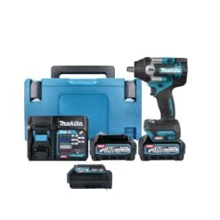 Makita TW007GD203 40Vmax XGT Cordless Brushless Impact Wrench With 2 X 2.5Ah Batteries, Charger & Case