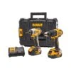 Dewalt XMS23TWINPK 18V Cordless Brushless Combi Drill & Impact Driver Twin Pack With 2 X Batteries, Charger & Case -ToolMax Store xms23twinpk